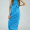 PRE-ORDER - Pull On Pencil Skirt in Malibu