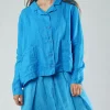 PRE-ORDER - Relaxed Linen Jacket in Malibu