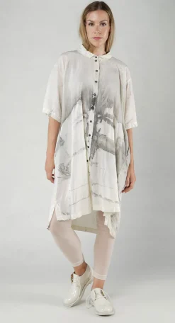 PRE-ORDER -  Shirt Dress in Asteroid Pigment (Pictured in Moon Pigment)