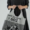 PRE-ORDER - Shopper Bag in Malibu Navy (Pictured in Grey Black)