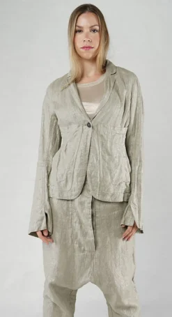 PRE-ORDER -  Single Button Jacket in Dust Sparkle