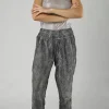 PRE-ORDER -  Slim Fit Drawstring Trousers in Asteroid Pigment