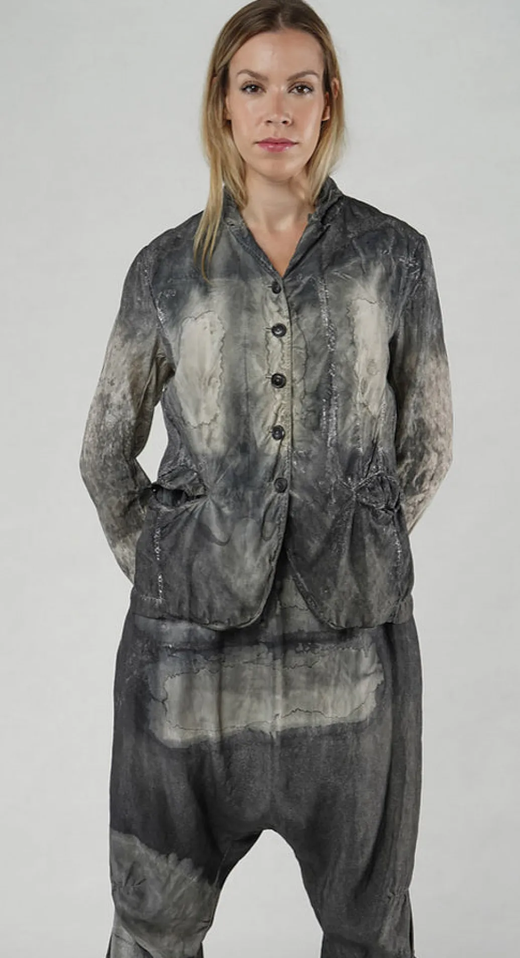 PRE-ORDER - Slim Fit Jacket in Moon Pigment (Pictured in Asteroid Pigment)