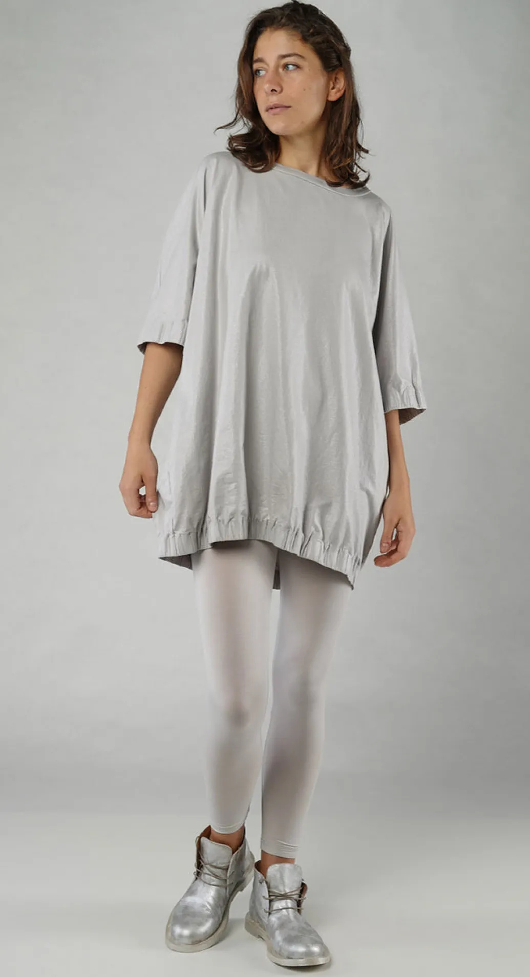 PRE-ORDER - T-Shirt Dress in Moon Sparkle (Pictured in Starwhite Sparkle)