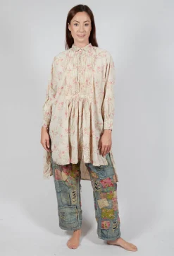 Print Cordelia Night Shirt in Lake of Roses