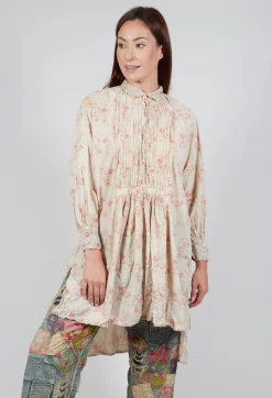 Print Cordelia Night Shirt in Lake of Roses