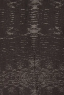 Printed Boxy Shirt Kosta in Chocolat