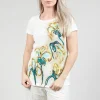 Printed T-Shirt in Spec Handpaint