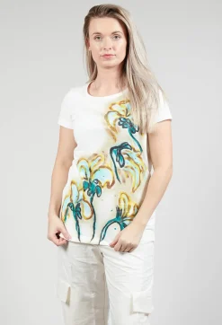 Printed T-Shirt in Spec Handpaint