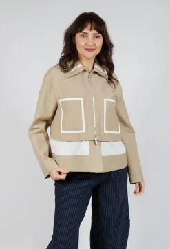 Prospect Short Jacket in Oatmeal
