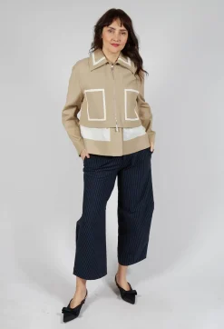 Prospect Short Jacket in Oatmeal