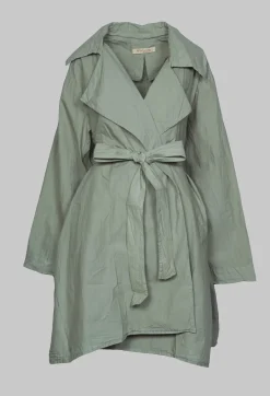 Prozentarm Coat in Salbei Green