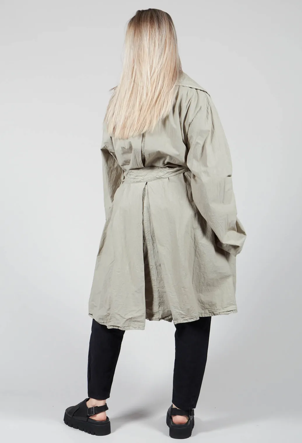 Prozentarm Coat in Salbei Green