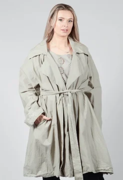 Prozentarm Coat in Salbei Green