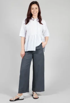 Puebla Trousers in Zinc