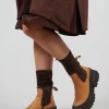 Pull On Ankle Boots in Gasoline Sabbia and Cam Str Chocolate