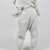 Pull On Drop Crotch Trousers in Moon
