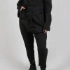 Pull On Drop Crotch Trousers in Jungle Stripe