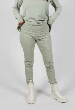 Pull On Skinny Trousers in Defender