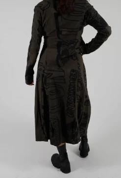 Pull On Skirt in Jungle Big Print