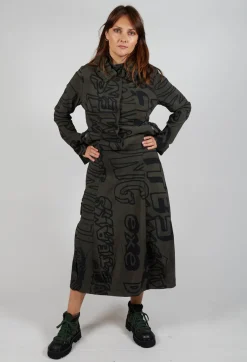 Pull On Skirt in Jungle Big Print