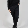 Pull On Slim Leg Trousers in Black