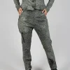 Pull On Slim Trousers in Defender Print