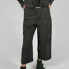 Pull On Straight Leg Trousers in Camp Print