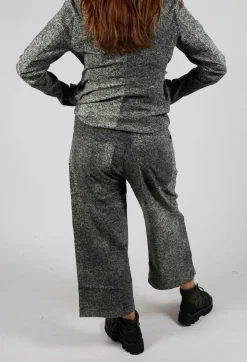 Pull On Straight Leg Trousers in Defender Print
