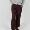 Pull On Trouser in Ebano Check
