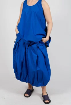 Pull Toggle Hemline Skirt in Royal