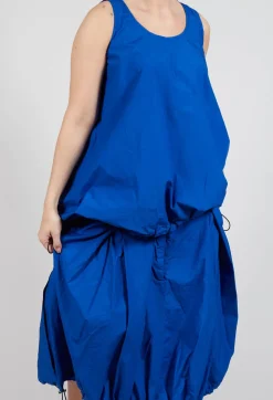 Pull Toggle Hemline Skirt in Royal