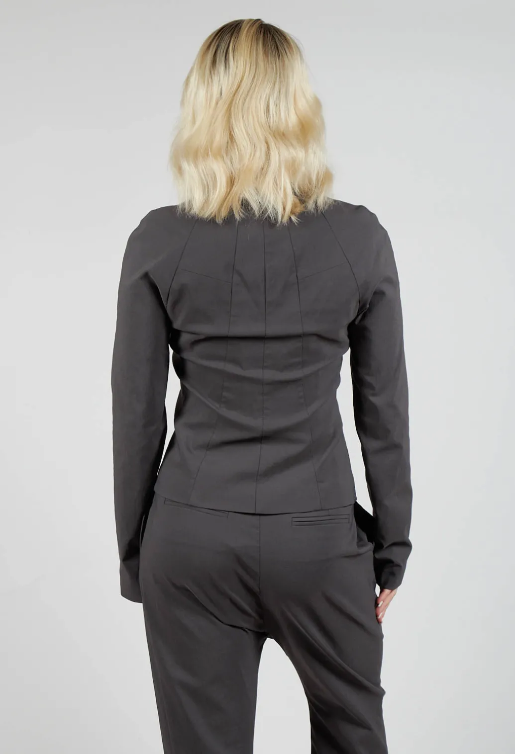Pulp Fiction Jacket in Carbone