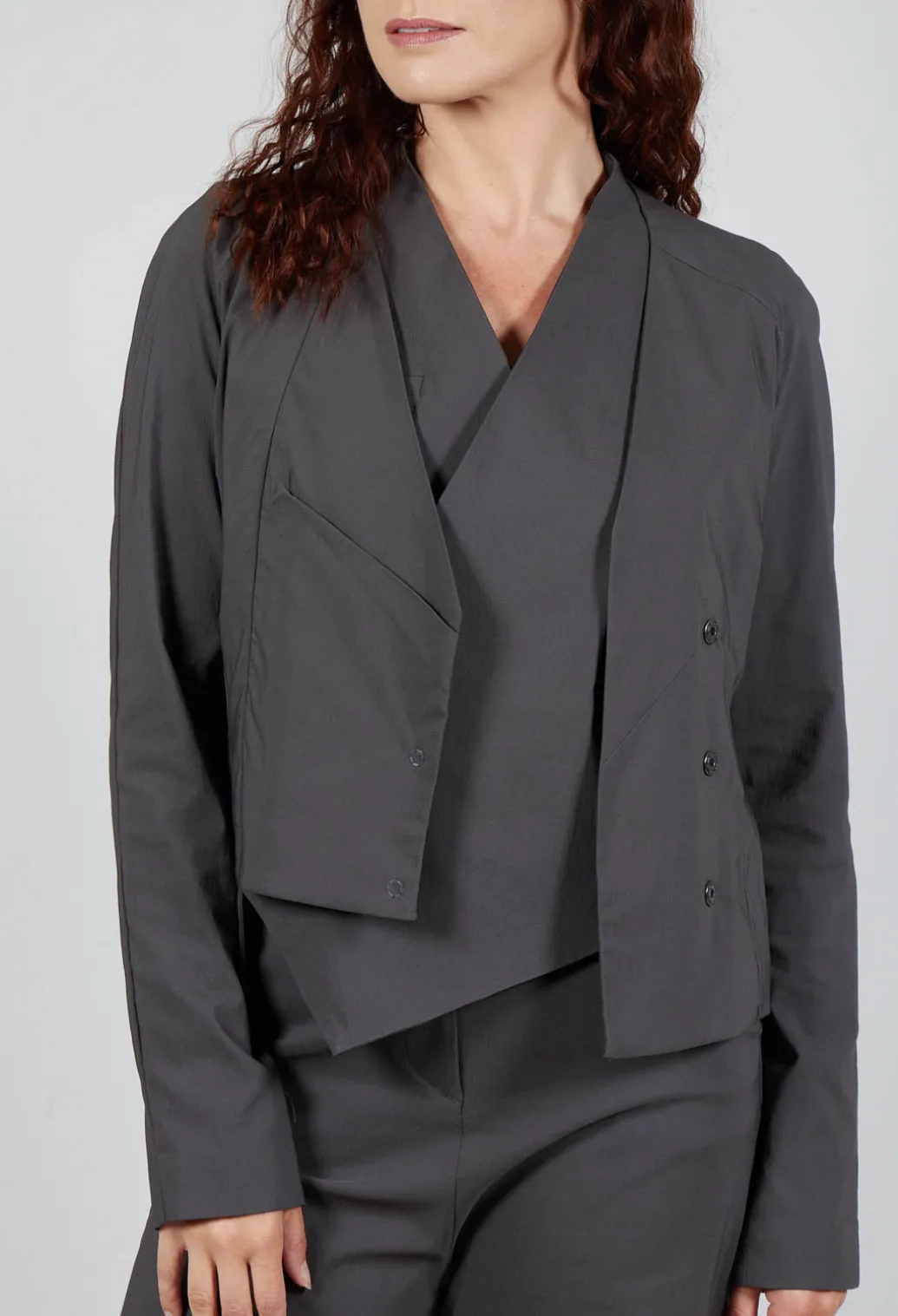 Pulp Fiction Jacket in Carbone