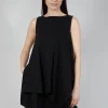 Pulp Fiction Tunic Top in Black
