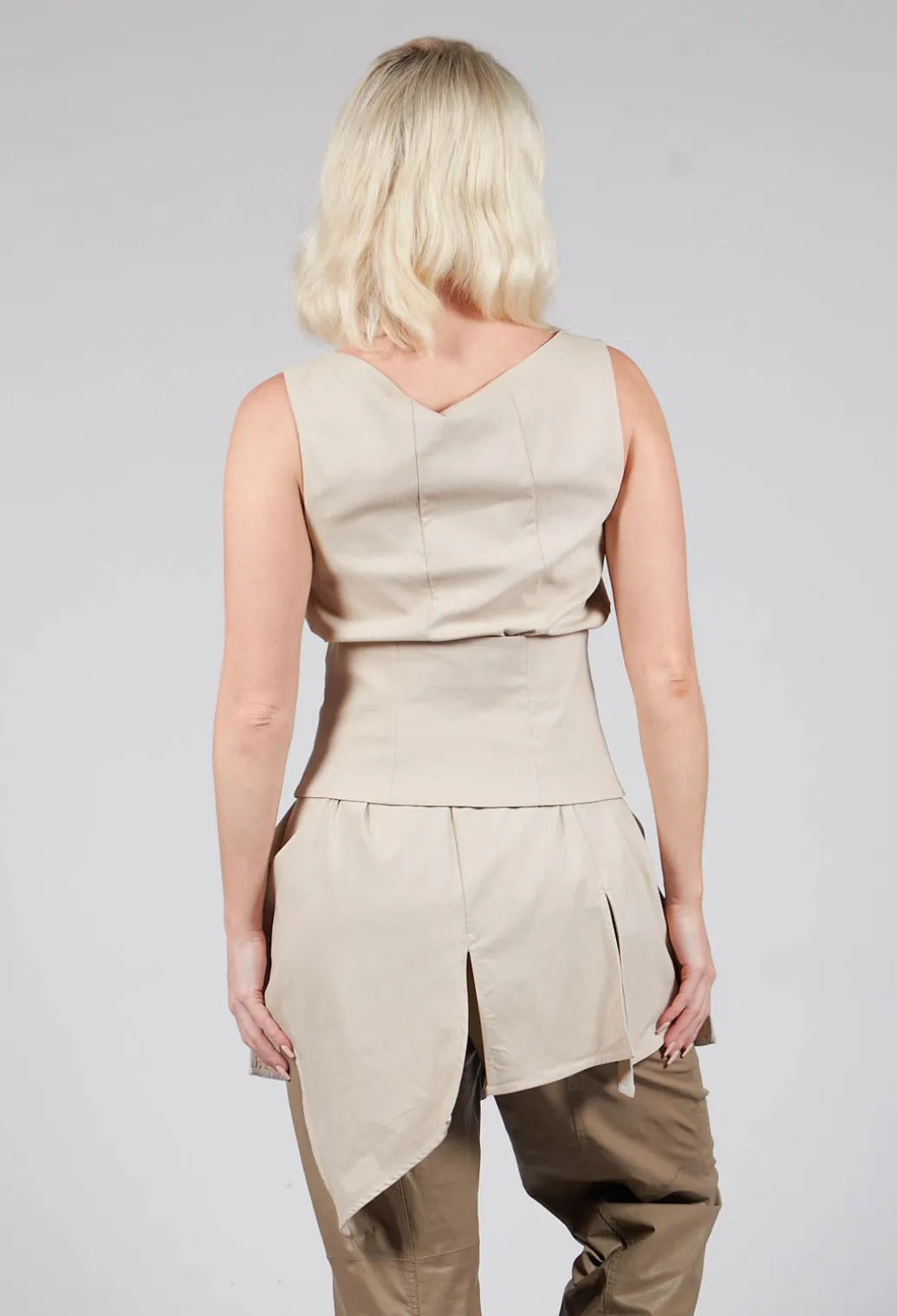 Pulp Fiction Tunic Top in Sabbia
