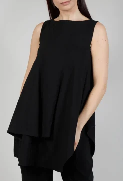 Pulp Fiction Tunic Top in Black