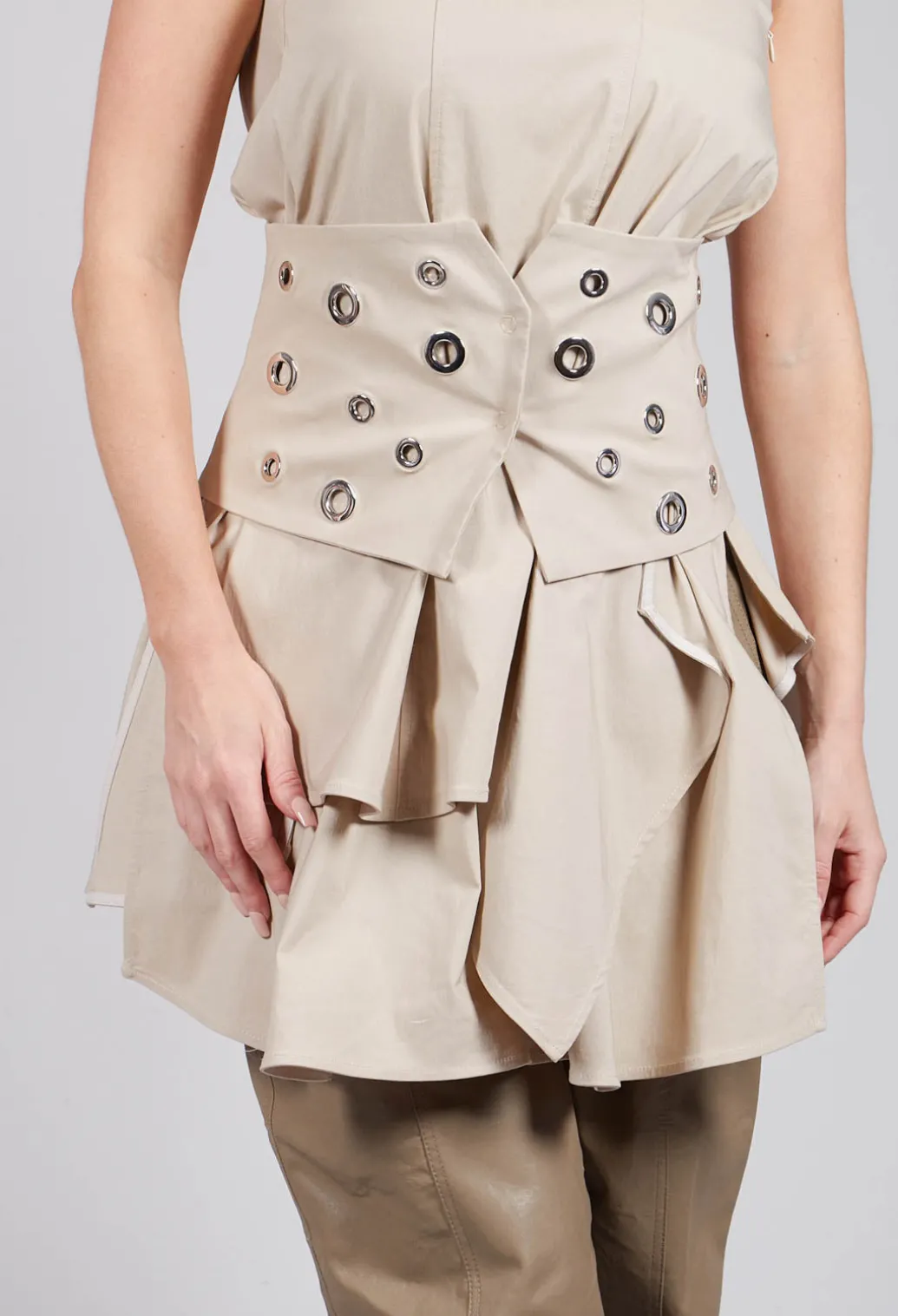 Pulp Fiction Tunic Top in Sabbia
