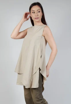 Pulp Fiction Tunic Top in Sabbia