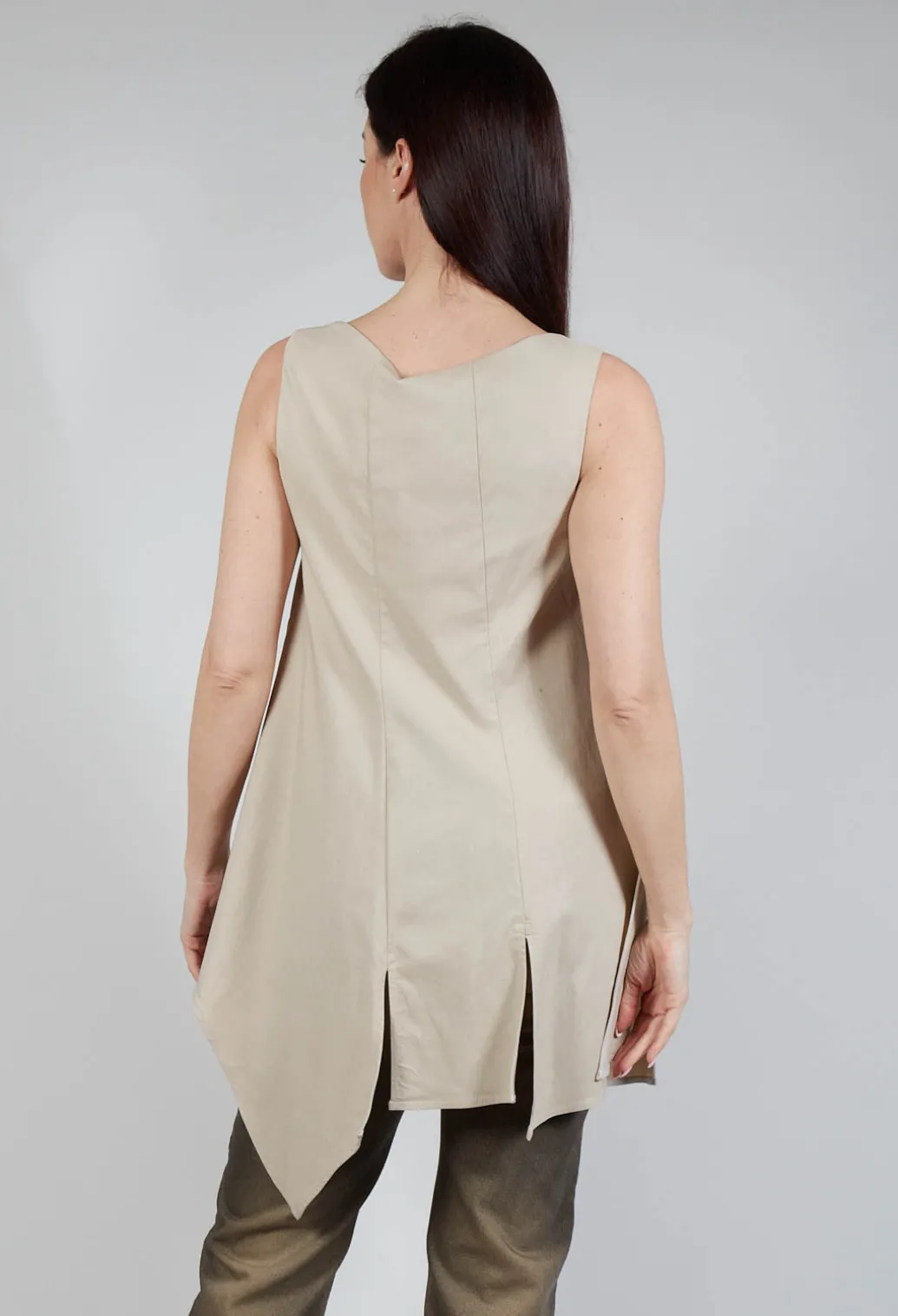 Pulp Fiction Tunic Top in Sabbia