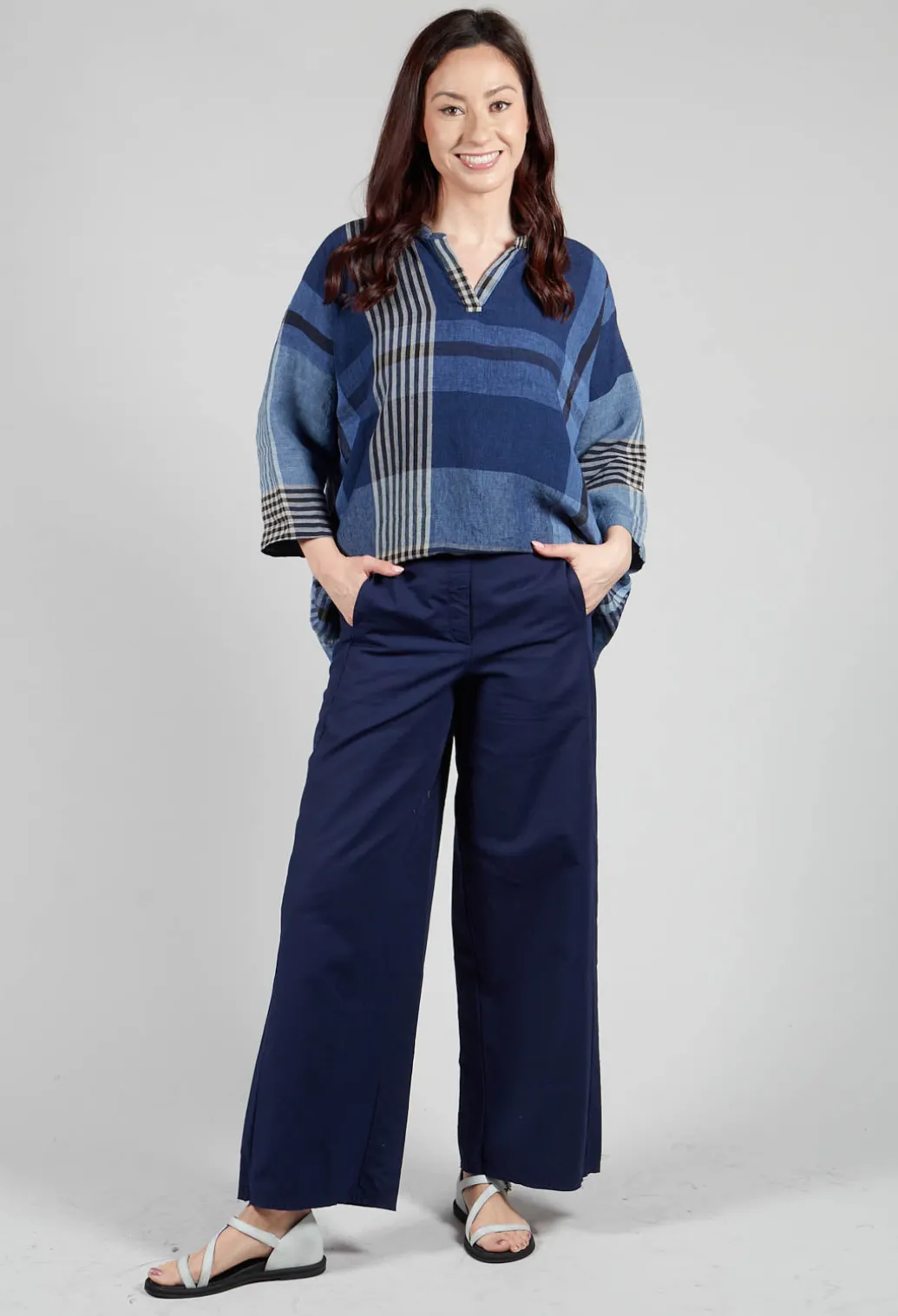 Pura Trousers in Ink