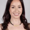 PVC Choker with Gold Plated Parts in Black