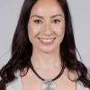 PVC Three Row Necklace with Swirl Zamak Pendant in Black