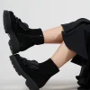 Quandy Suede Boots in Black