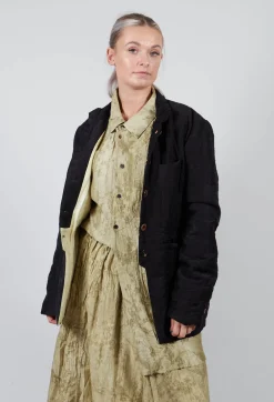 Quilted Jacket in Black