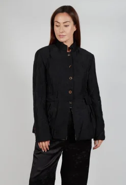 Quilted Jacket in Black