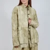 Quilted Jacket in Moss