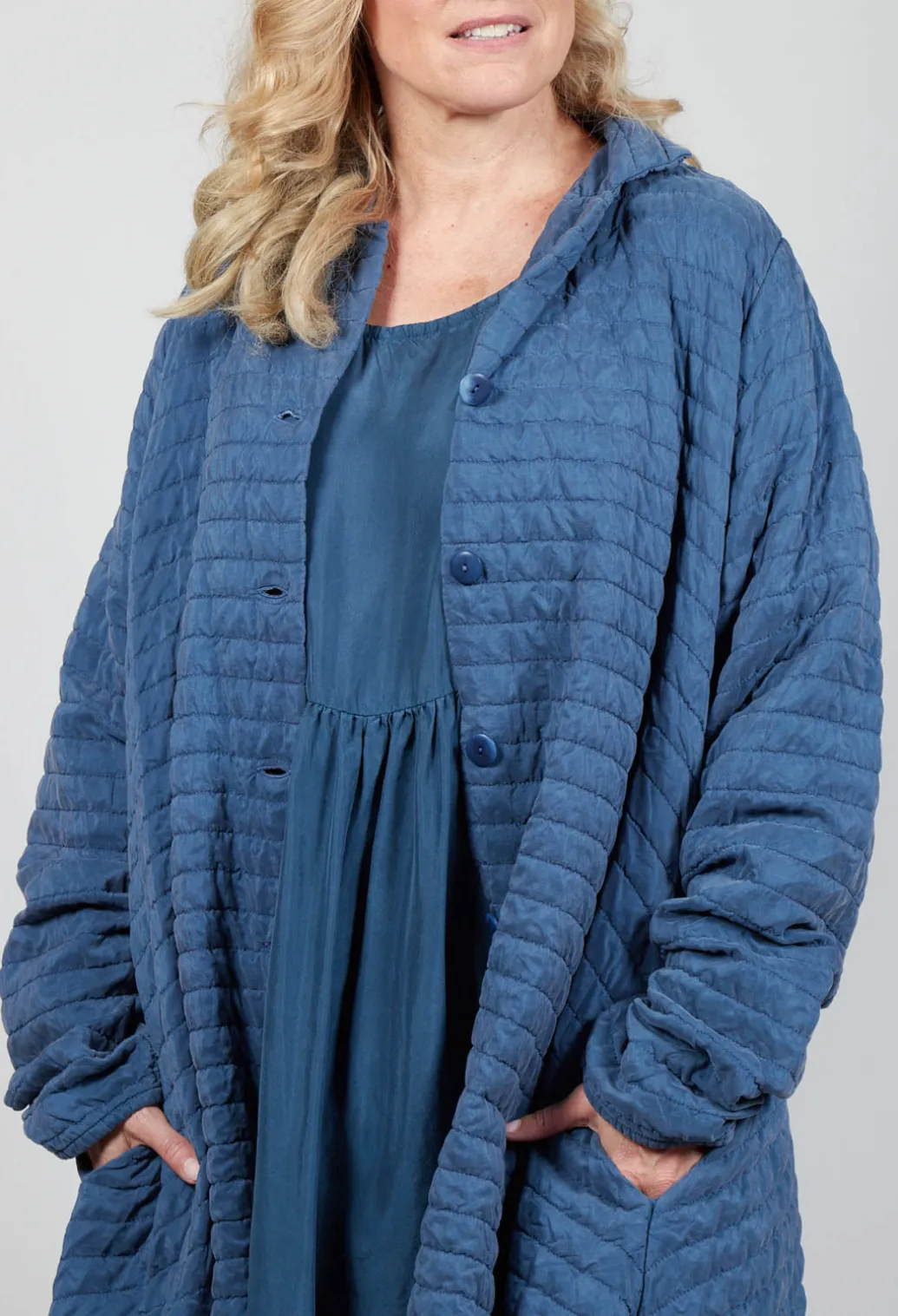 Quilted Textured Jacket in Tag