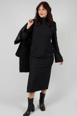 Ra Dress in Black