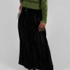 Rallye Velevet Trousers in Noir